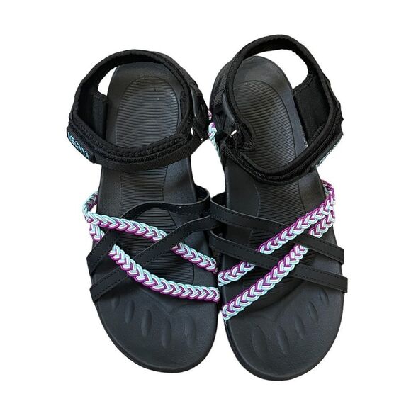 MEGNYA Hiking Sandals , Comfortable Walking Sandals Hook Loop Strap - Picture 7 of 9